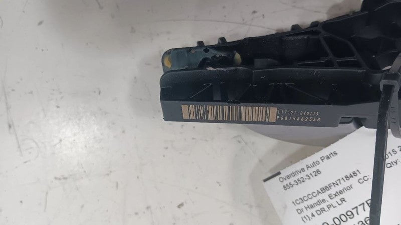 1YB55NWWAA Door Handle Left Rear Exterior Sedan Front Painted Fits 15-17 200