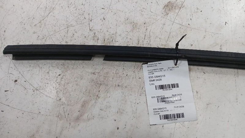 Buick Encore Right Rear Weather Strip Interior  2013 2014 2015 2016 OE