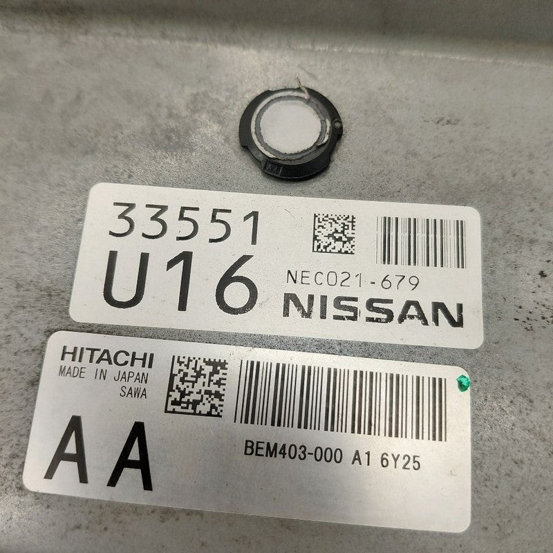 Engine ECM Electronic Control Module 2.5L VIN J 15-17 Nissan Rogue OEM