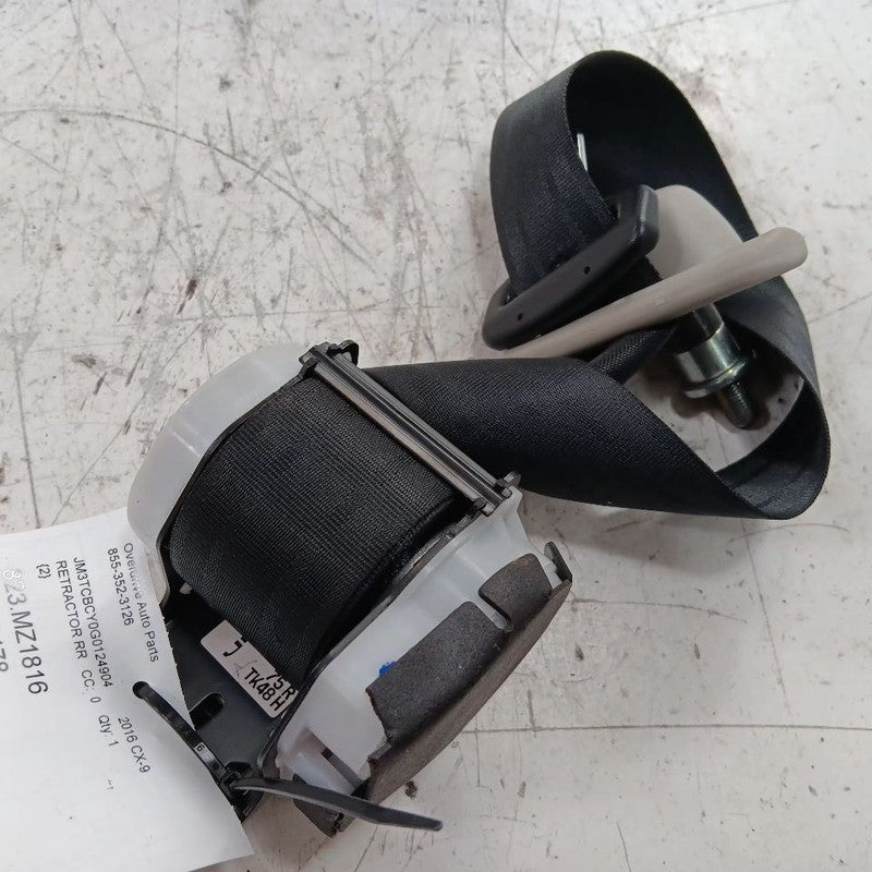 Mazda CX-9 Seat Belt Strap Retractor Right Passenger Rear Back  2016 2