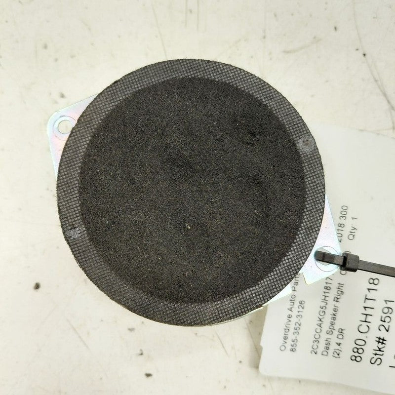 Chrysler 300 Dash Speaker Right Passenger Side  2017 2018 2019