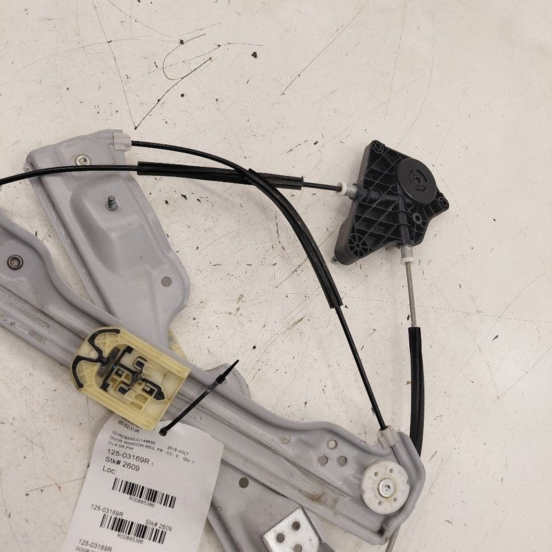 Passenger Right Front Window Regulator Track Fits 16-19 Chevy Volt