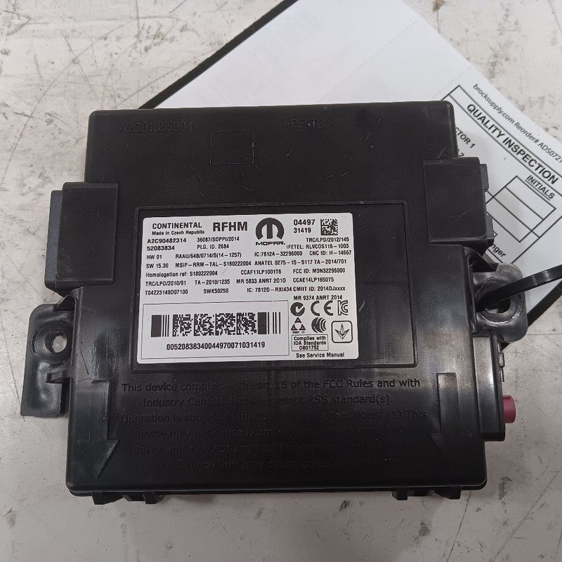 Jeep Renegade Tire Pressure Control Module {A2C90482314}  2021 2020 20