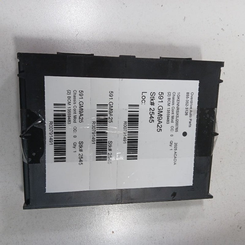 2025 GMC Acadia  BCM Control Module {13559483}