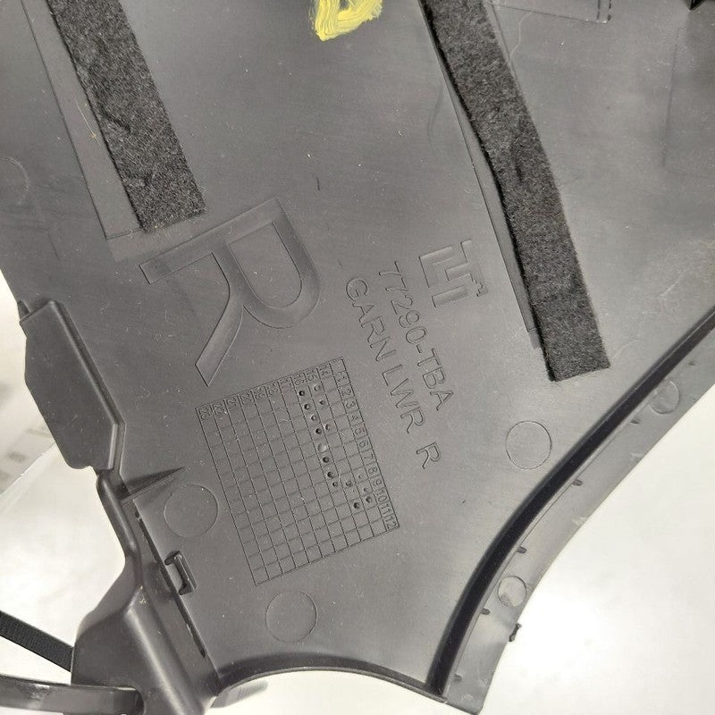 Honda Civic Center Console Trim Right Passenger Side 77290TBA 2016 201