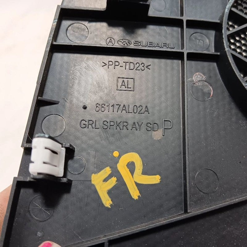 Legacy Outback Dash Speaker Cover Right Passenger Side  2015 2016 2017