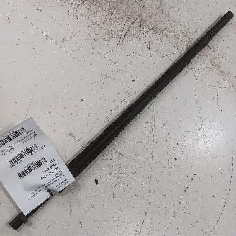 Toyota Corolla Door Glass Window Weather Strip Trim Front Left Driver  2019 2018