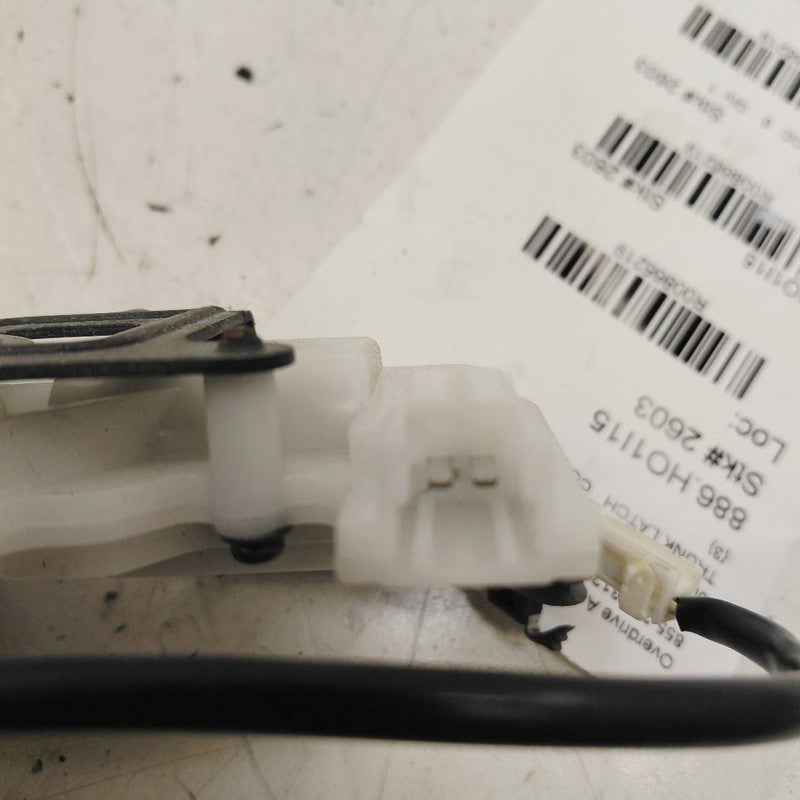 Honda CR-Z Trunk Latch  2015 2014 2013