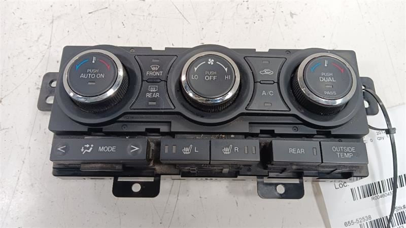 Temperature Heat AC Control Front Without Heated Seat Fits 10-15 MAZDA
