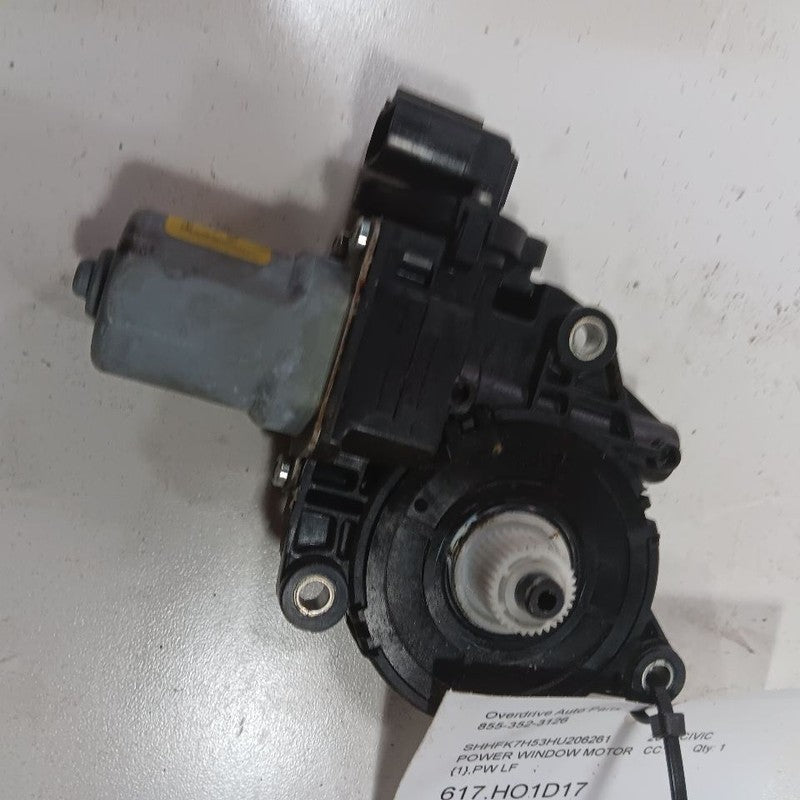 Honda Civic Power Window Motor Left Driver Side Front 2016 2017 2018 2