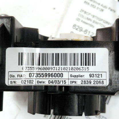 Column Mounted Switch Assembly 4 Door X Model Fits 16-17 FIAT 500 OEM