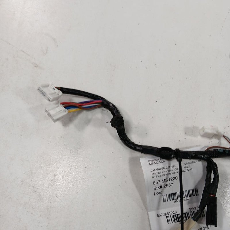 Mitsubishi Outlander Floor Console Wire Harness {8522K280}  2020 2021 