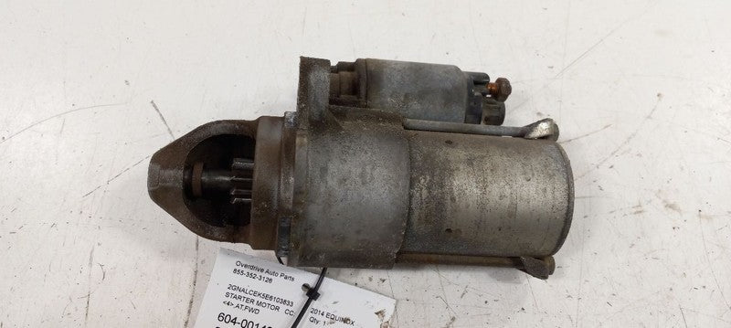 12609317 Engine Starter Motor Fits 10-17 EQUINOX