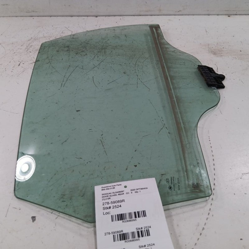 Passenger Right Rear Door Window Glass US Built VIN 5 1st Digit 16-20 