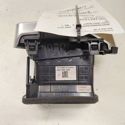 Mazda CX-5 Dash Air Vent Right Passenger  2023 2022 2021 2020 OEM