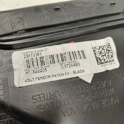 Chevy Volt Passenger Right Side Fender Badge Emblem Logo  2016 2017 20