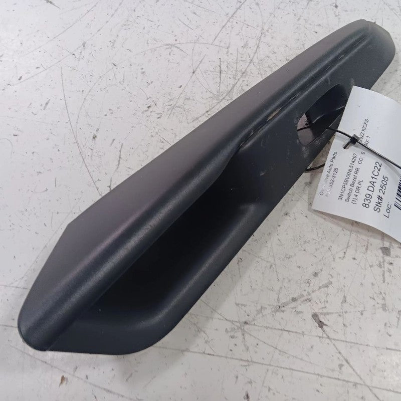 Nissan Kicks Window Switch Bezel Trim Right Rear  2021 2022 2023 2024 