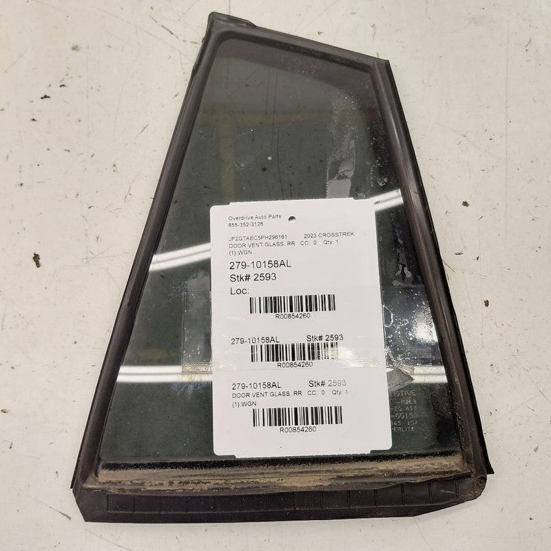 Left Rear Door Vent Glass Window Privacy Tint 21-23 XV Subaru Crosstre