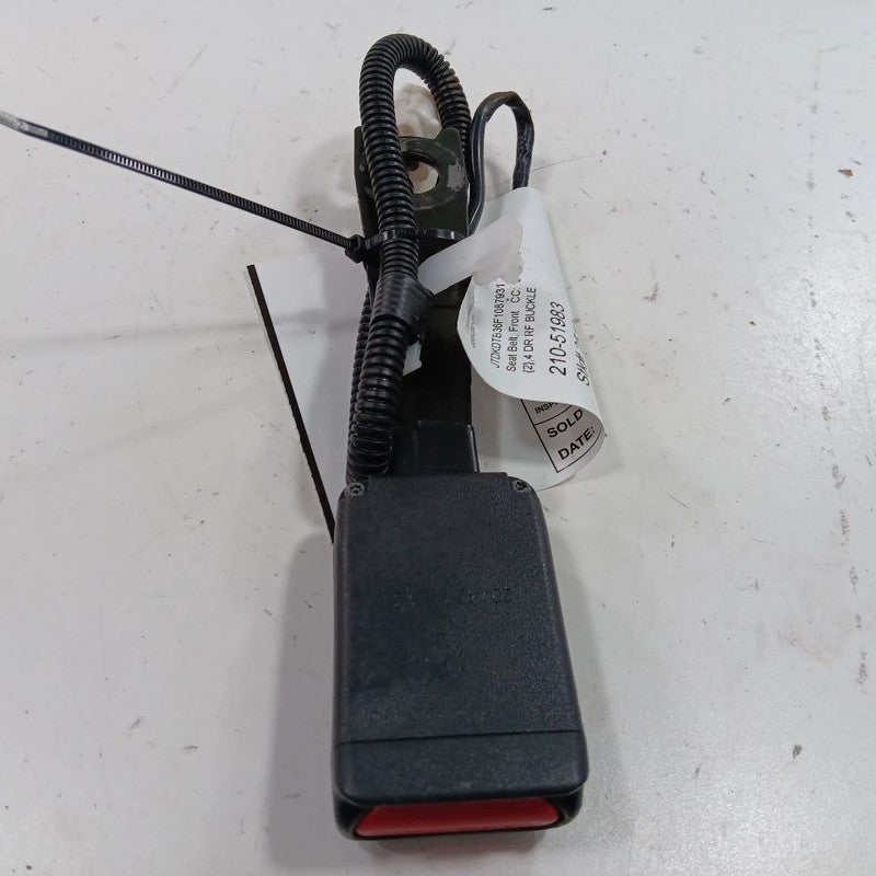 Seat Belt Front Bucket Prius C VIN B3 Passenger Buckle Fits 12-19 PRIU