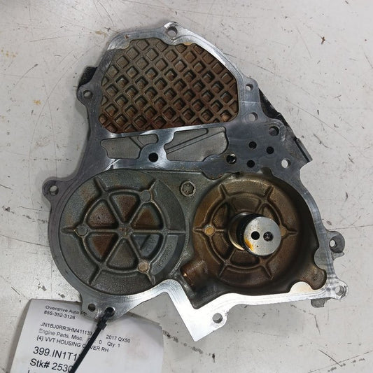 INFINITI QX50 Right Hand VVT Housing Cover 2017 2016 2015 2014 OEM