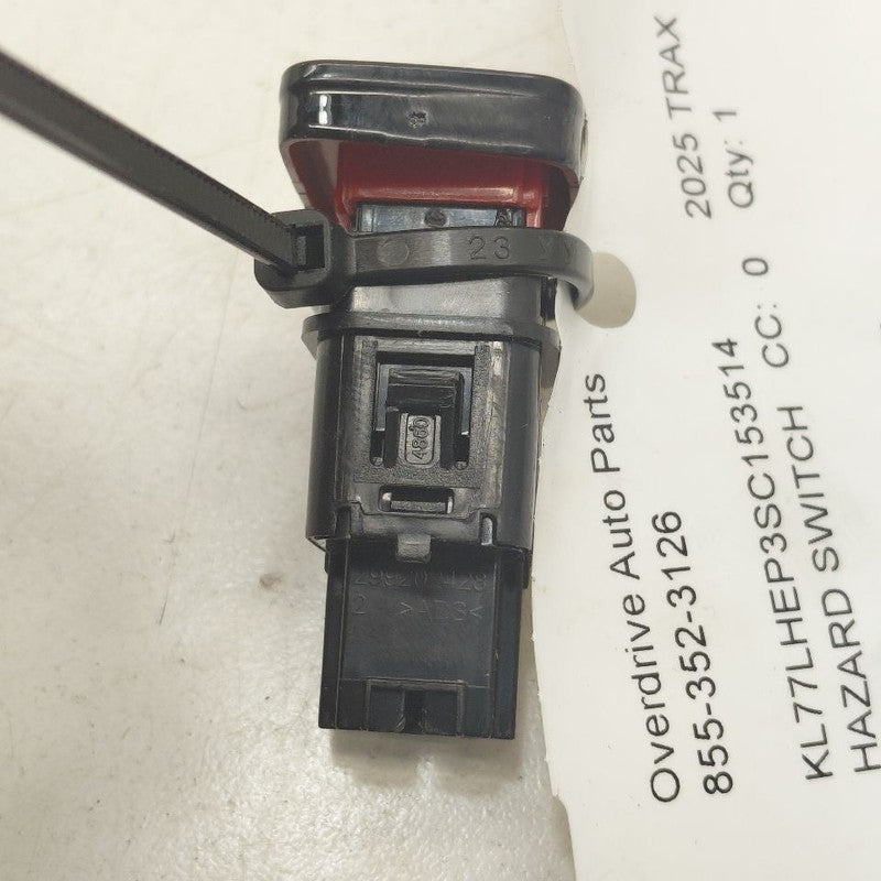 Chevy Trax Hazard Switch 4 Way Flasher Button  2025 2024