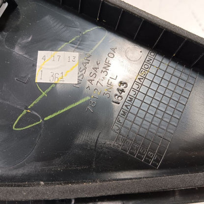 Nissan LEAF Left Rear D-Pillar Trim {781263NF0A} 2013 2014 2015 2016 2