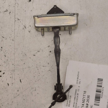 Mazda 6 Door Check Right Passenger Front Hinge Stopper Detent  2018 20
