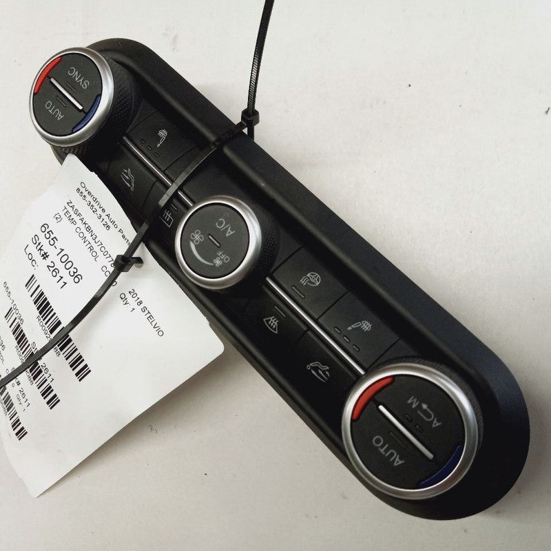 Temperature Control Heat Heater AC Switch W/ Heated Steering Wheel 17-