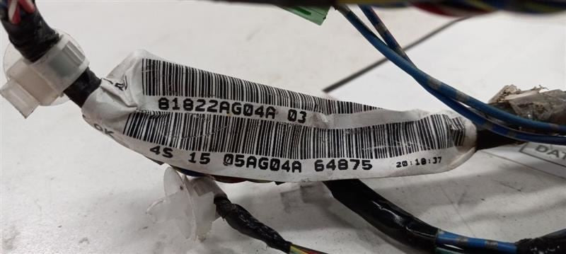 Subaru Legacy Door Harness Wire Wiring Right Rear 2005 2006 2007 2008 