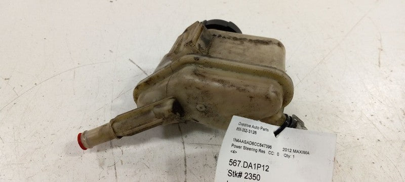 Nissan Maxima Power Steering Pump Fluid Reservoir Bottle 2011 2012 201