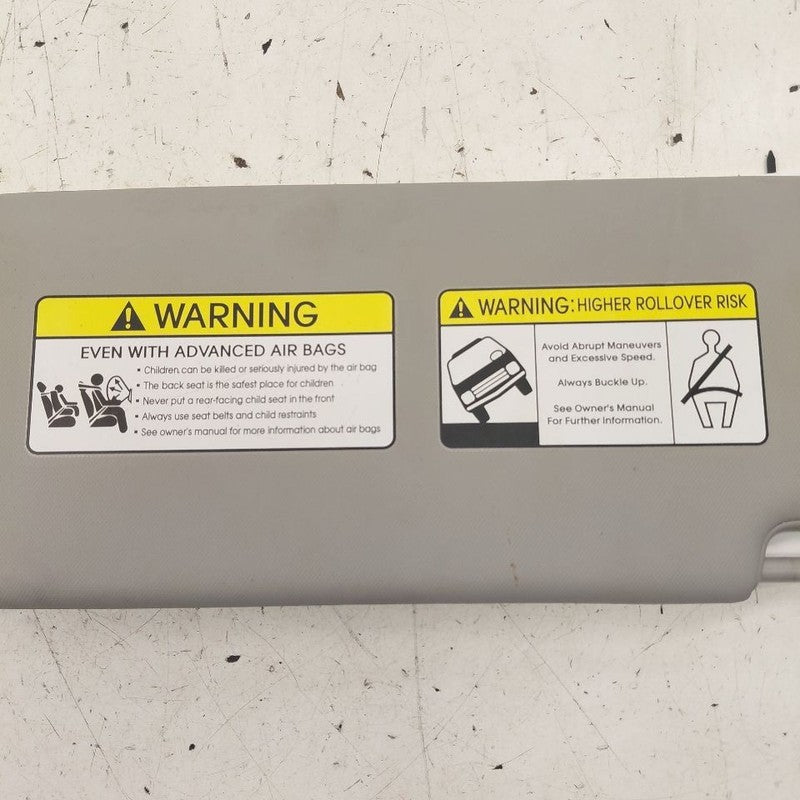 Driver Left Sun Visor Shade Without Sunroof Fits 17-22 Kia Sportage