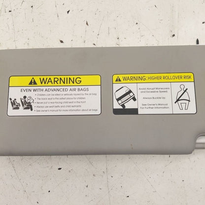 Driver Left Sun Visor Shade Without Sunroof Fits 17-22 Kia Sportage