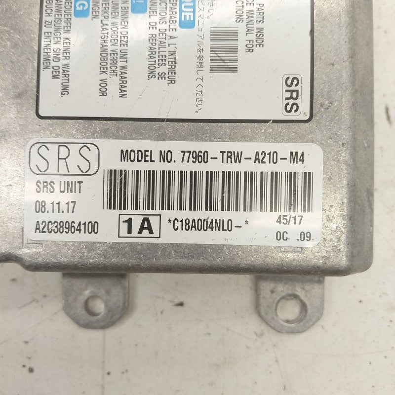 Restraint Control Module Fits 18-21 Honda Clarity