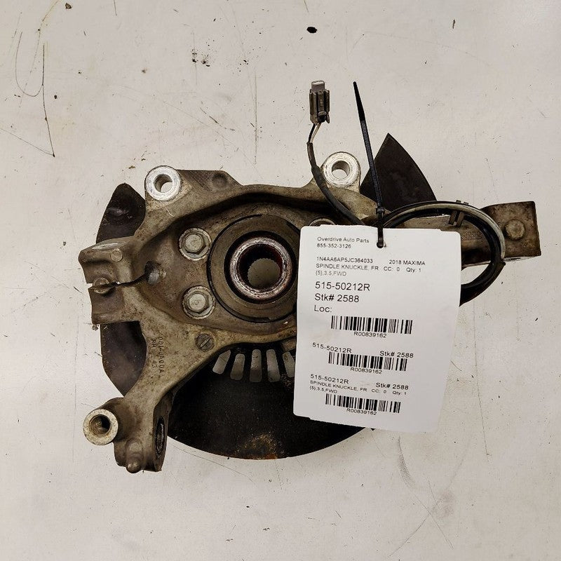 Passenger Right Front Spindle Knuckle Bearing Hub 09-14 16-23 Nissan M