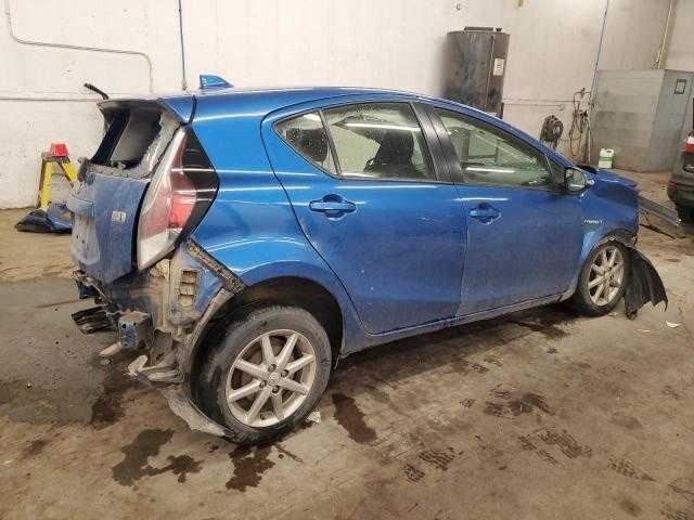 Left Rear Door Handle Exterior Toyota Prius C 12-19 Toyota Prius