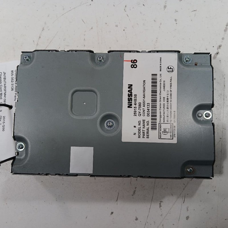 Driver Assist Navigation Control Computer Control Module Fits 15 INFIN