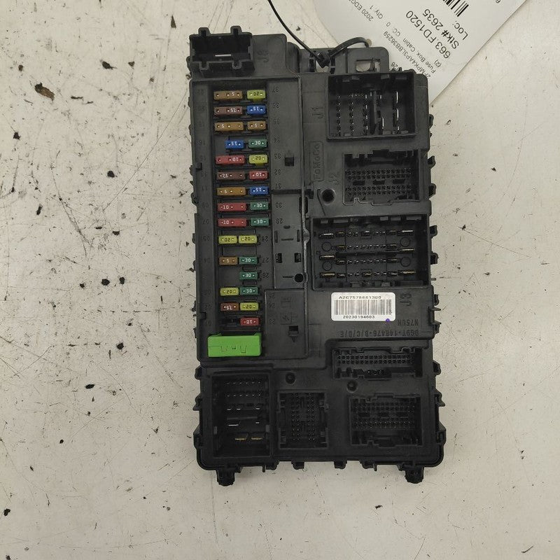 Ford Edge Cabin Fuse Box Interior Inner Under Dash  2019 2020 2021 202