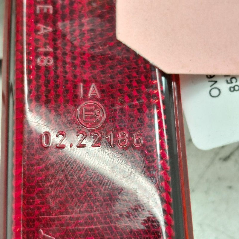 Mitsubishi Mirage Left Rear Side Marker Reflector  2024 2023 2022 2021