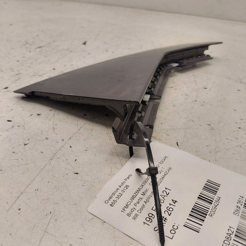 Ford Escape Passenger Right Rear Door Applique Molding {LJ6BS254A42CAW