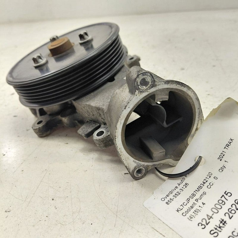 Coolant Water Pump VIN B 8th Digit Opt Luv Fits 15-21 Buick Encore