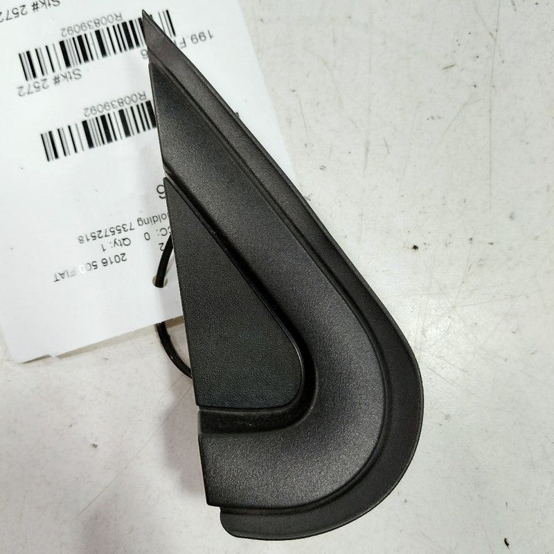 Fiat 500 Passenger Right Front Door Mirror Molding {735572518} 2016 20