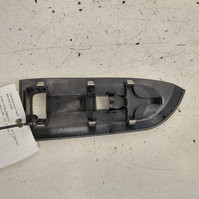 2018 Fiat 500 X Model Window Switch Bezel Trim Right Front