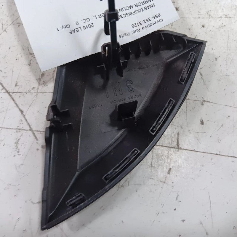Nissan LEAF Mirror Mount Cover Door Trim Left Driver  2013 2014 2015 2016 2017