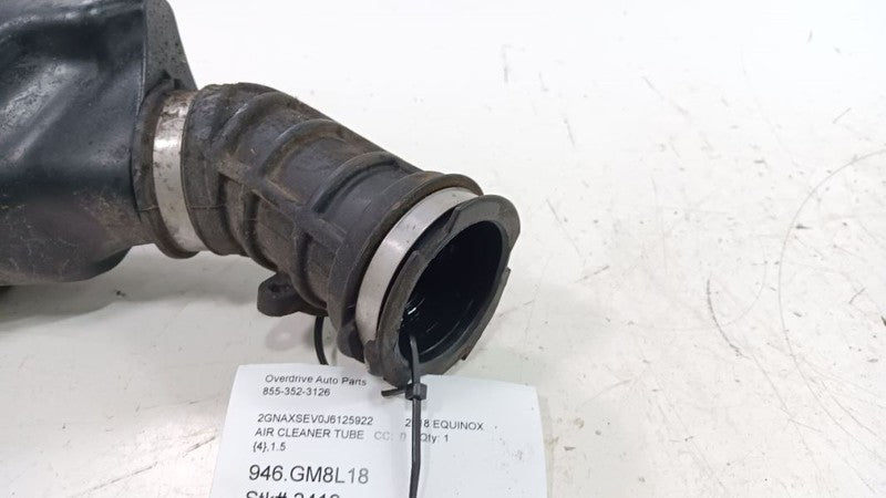 Chevrolet Equinox Air Cleaner Tube Intake Hose 2018 2019