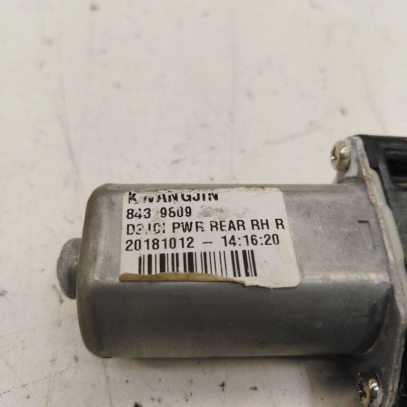 Passenger Right Rear Power Window Motor Fits 16-19 Chevy Volt OEM