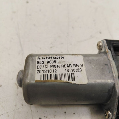 Passenger Right Rear Power Window Motor Fits 16-19 Chevy Volt OEM