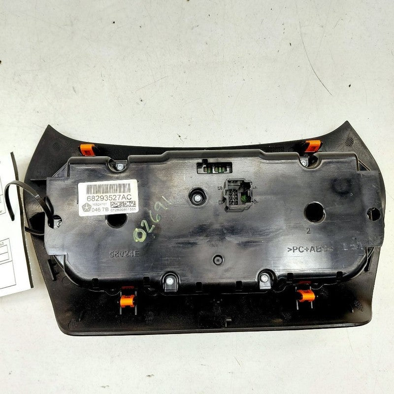 Dual Zone Temperature Control Heat Heater AC Switch 15-18 Jeep Cheroke