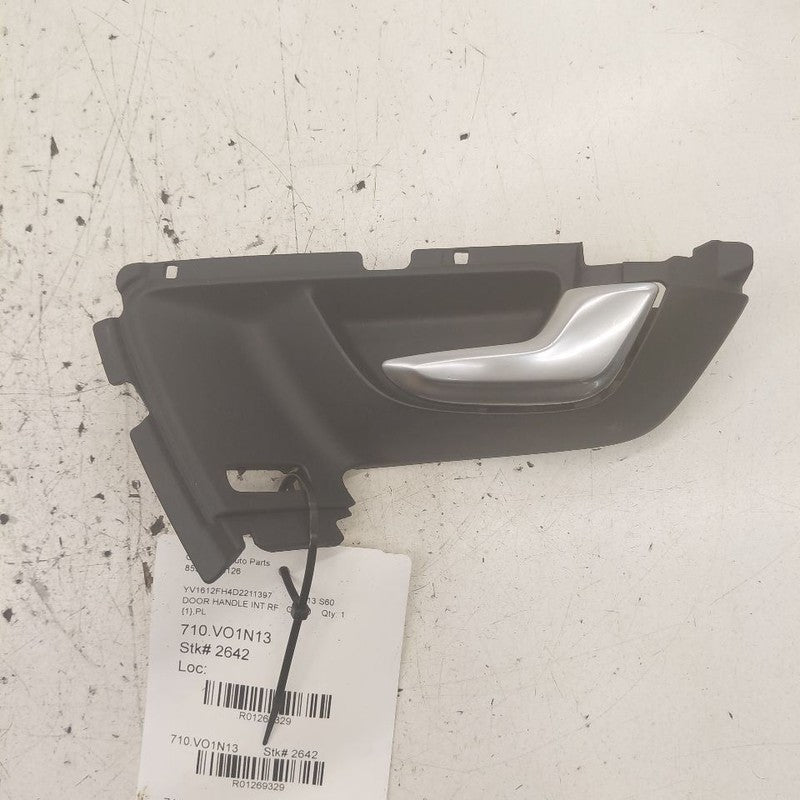 Volvo S60 Door Handle Right Passenger Front Interior Inside  2013 2014