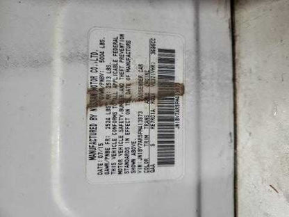 Does Not Apply INFINITI Q50 Automatic Transmission Valve Body  2014 2015 2016 2017 2018