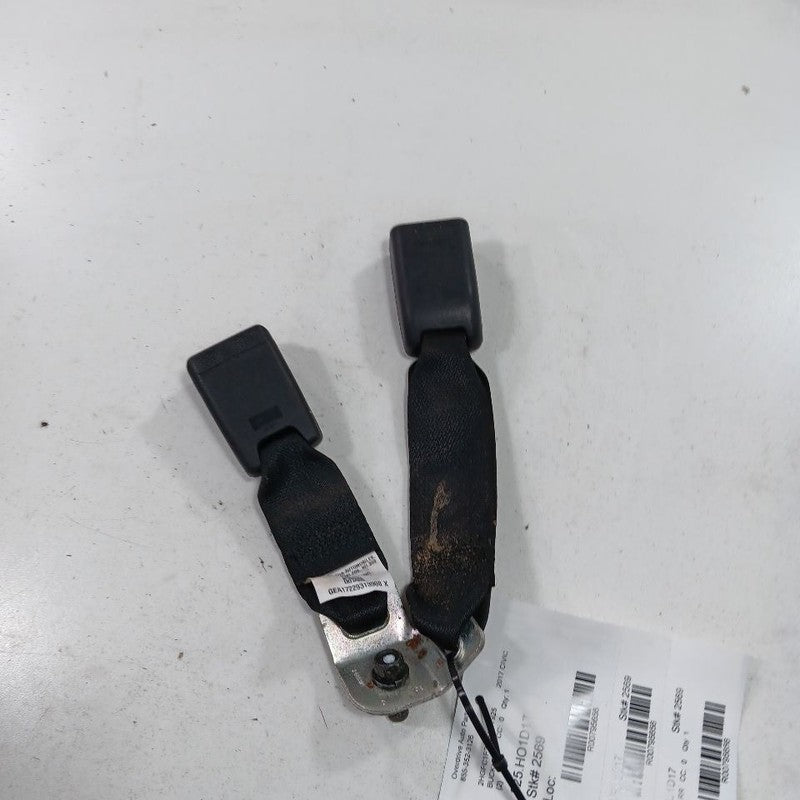 Honda Civic Seat Belt Buckle Latch Right Passenger Rear Back  2018 2017 2016